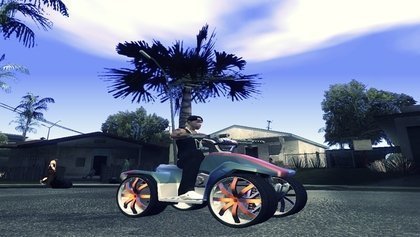 Imagem do Quadriciclo do GTA San Andreas Dicas e códigos para carros do jogo GTA San Andreas