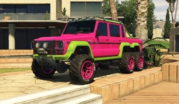 Carro rosinha no GTA San Andreas Carros cor de rosa no GTA