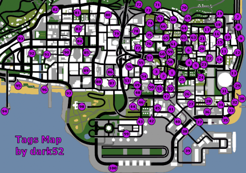 Encontre as pichações do San Andreas para completar 100% do GTA! Pichações do jogo GTA San Andreas