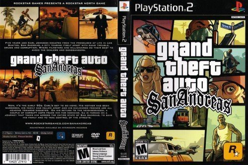 Grand Theft Auto San Andreas para Playstation 2