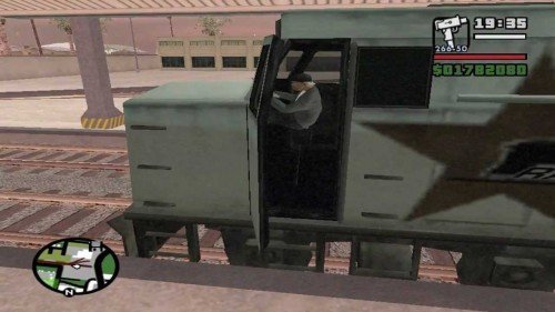 Dirigir trem no GTA San Andreas