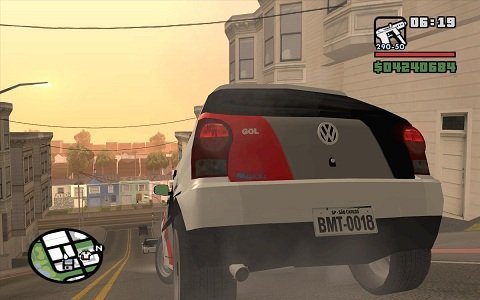 Gol da Polícia no GTA San Andreas