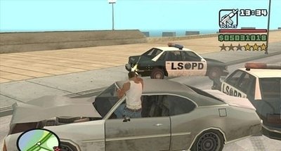 Como atirar e dirigir no GTA San Andreas e GTA IV?