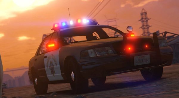 Jogar GTA V de polícia