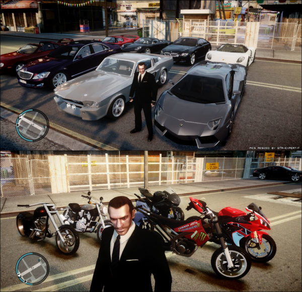 MODs de carros para GTA IV