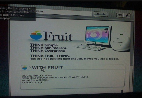 Brincadeira com a Apple em GTA IV
