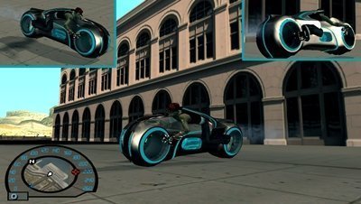 Moto do filme Tron em GTA - Dicas GTA